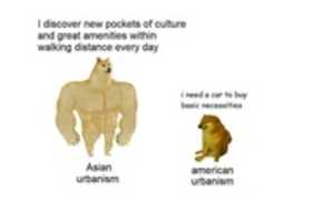 Free download Asian urbanism vs American urbanism [ Meme ] free photo or picture to be edited with GIMP online image editor